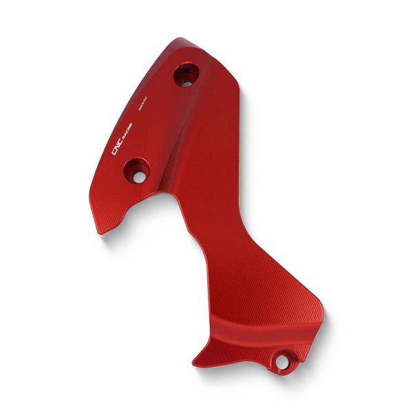 Cover pignone CNC Racing alluminio rosso Ducati DesertX 937 2022-2024