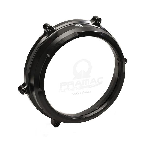 Carter frizione olio trasparente nero CNC Racing Pramac Ducati Panigale 1199 2012-2014