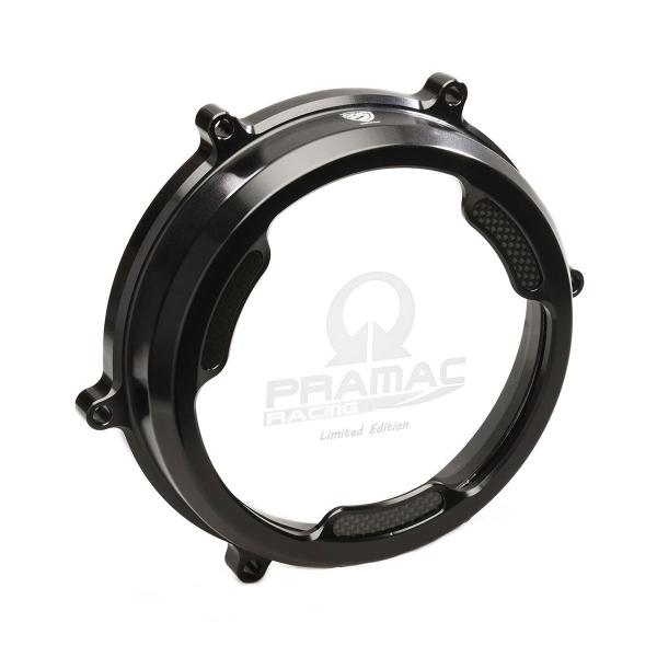 Carter frizione olio trasparente nero CNC Racing Pramac Ducati Panigale 1199 2012-2014
