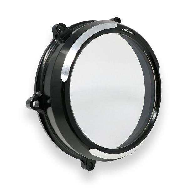 CNC Racing black clear oil clutch cover Ducati Diavel V4 2023-2024