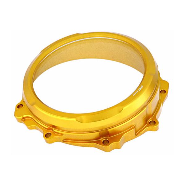 Clear clutch cover CNC Racing gold Mv Agusta Brutale 800 RC 2018-2020