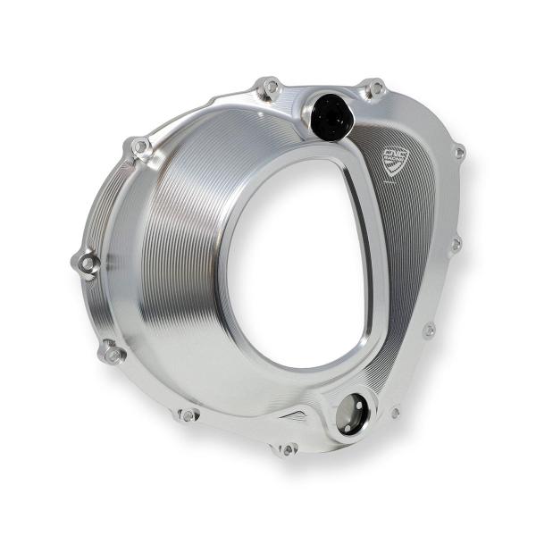 Carter frizione trasparente CNC Racing argento Mv Agusta Brutale 1078 RR 2007-2011