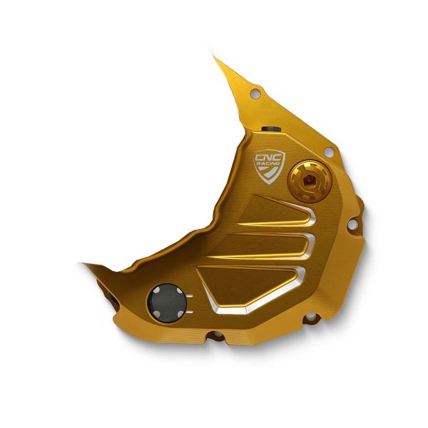 Carter frizione olio alluminio oro CNC Racing Ducati 848 2008-2010