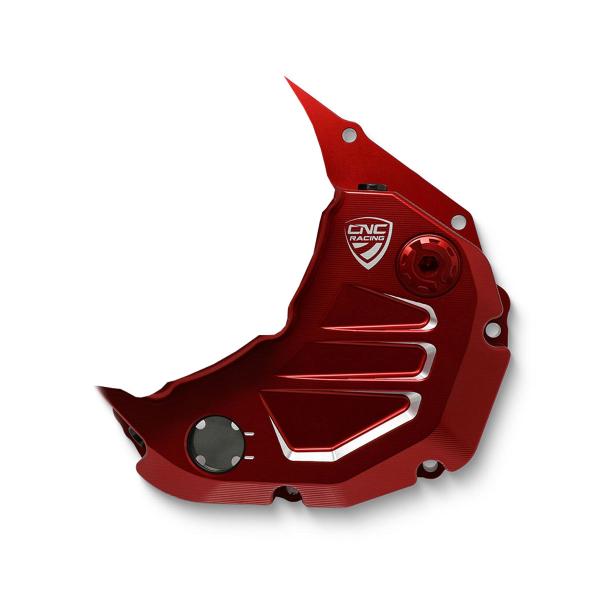 Carter frizione olio alluminio rosso CNC Racing Ducati Hypermotard 939 2016-2018