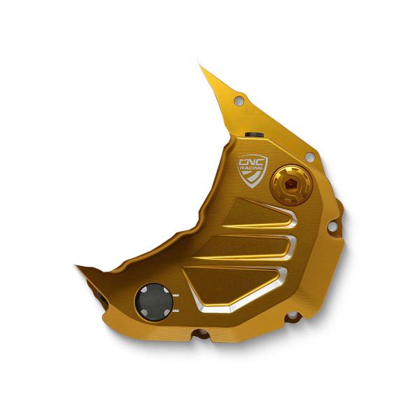 Carter frizione olio alluminio oro CNC Racing Ducati DesertX 937 2022-2024