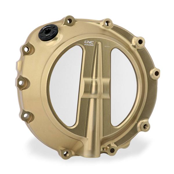 Clear clutch cover CNC Racing bronze BMW S1000R 2021-2023