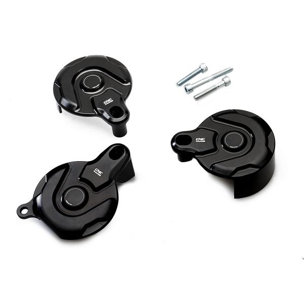 CNC Racing black kit pulleys cover Ducati Hypermotard 796 2010-2012