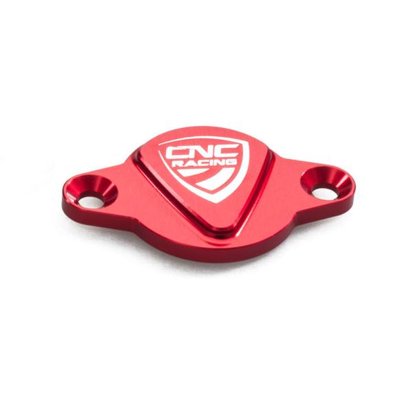 CNC Racing red timing inspection cover Ducati Hypermotard 939 2016-2018