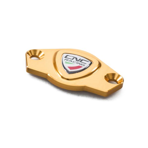 Cover ispezione fase Sticker CNC Racing oro Ducati Monster S4R S 2006-2008