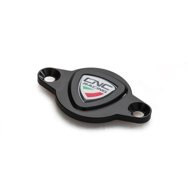 CNC Racing black Sticker timing inspection cover Ducati Monster 937 2021-2024