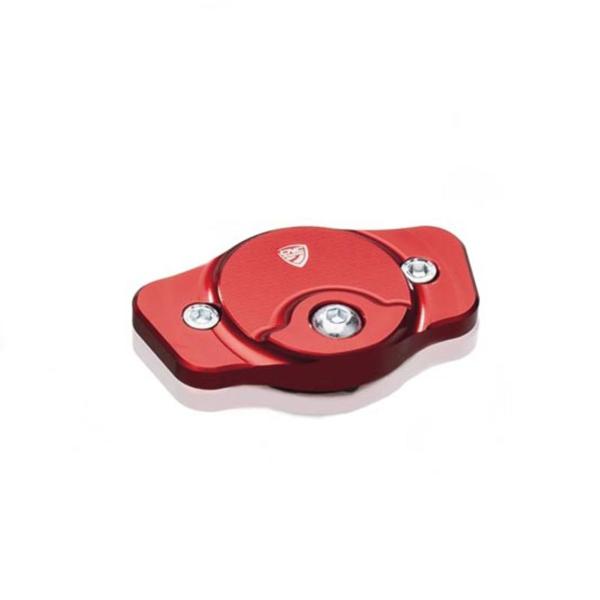 Cover albero a camme Streaks CNC Racing rosso Ducati Monster 1100 2009-2010