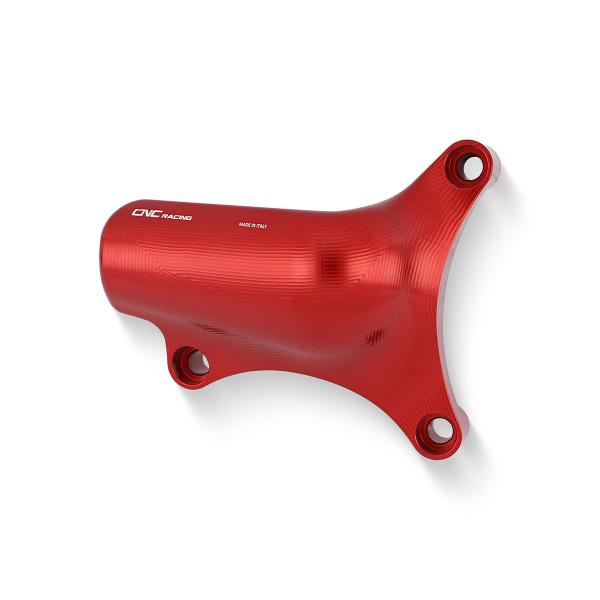CNC Racing red water pump protection Ducati DesertX 937 2022-2024