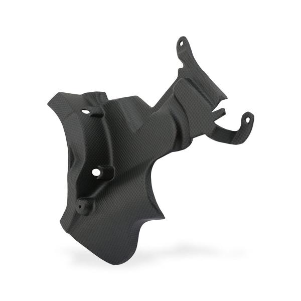 CNC Racing matt carbon clutch cover protection Ducati Streetfighter V2 2022-2024