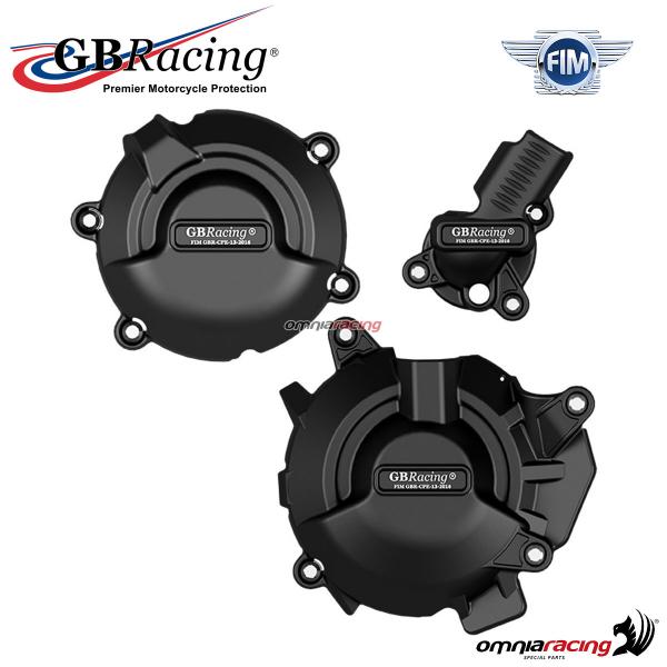 Set completo protezione carter motore GBRacing per KTM 890 Duke/R 2020-2023