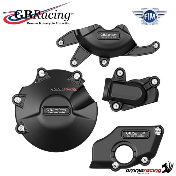 Complete engine crankcase cover protection set GBRacing Ducati Supersport 939 2016-2020