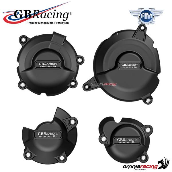 Complete crankcase cover protection set GBRacing Suzuki GSXS1000/F L5 L9 2015-2019