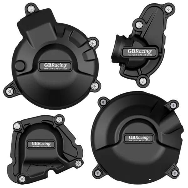 Set completo protezione carter motore GBRacing Yamaha R9 2025