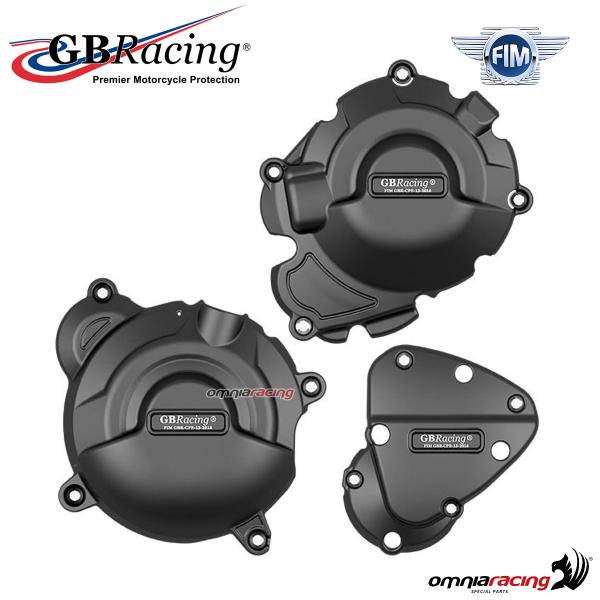Set completo protezione carter motore GBRacing Triumph Speed Triple 1200RS 2021-2022