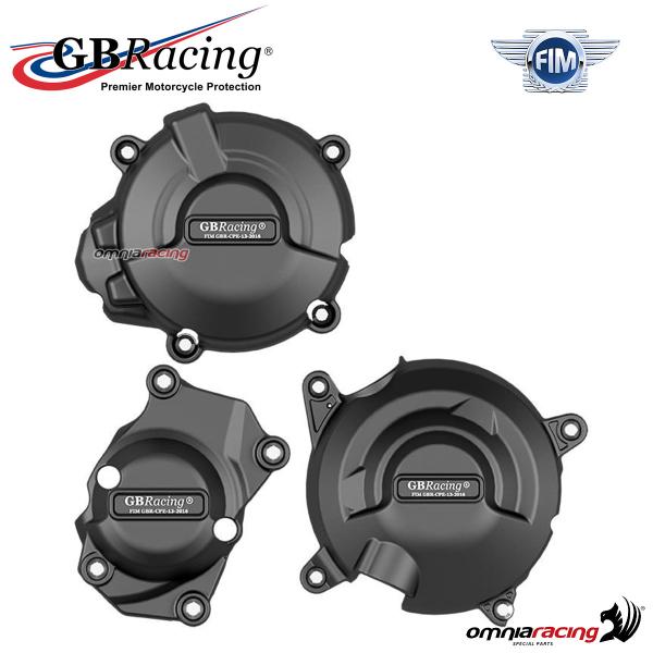 Complete crankcase cover protection set GBRacing Triumph Trident 660 /Tiger 2021-2023