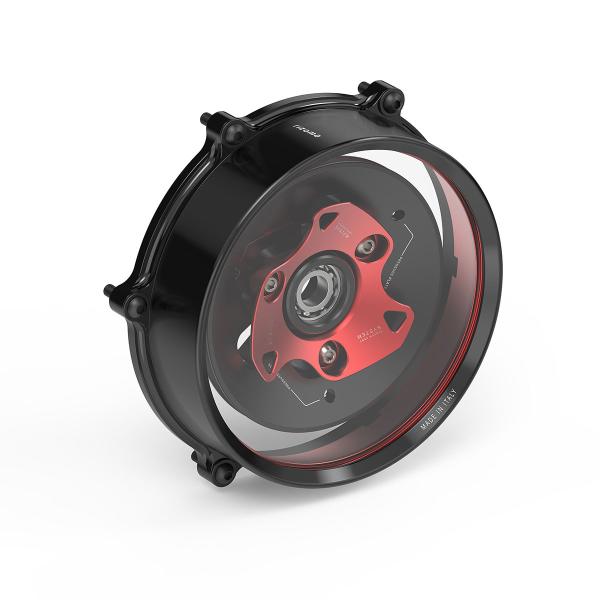 Carter frizione alluminio Rizoma rosso Ducati Panigale V4 2022-2024