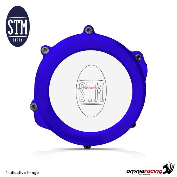Carter frizione trasparente CLG o Audax STM off-road colore blu per Yamaha 250 2019>