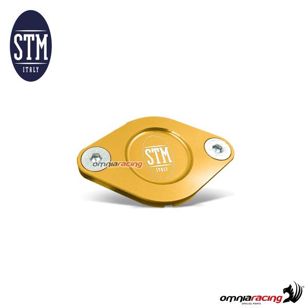STM cover carter ispezione fase colore oro per Ducati Panigale V4 2018>