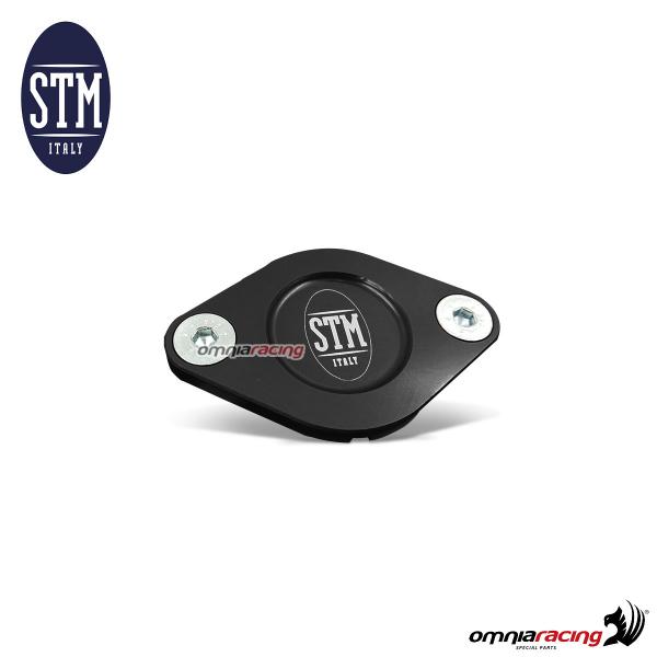 STM cover carter ispezione fase colore nero per Ducati Panigale V4 2018>
