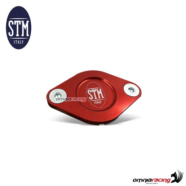 STM cover carter ispezione fase colore rosso per Ducati Panigale V4 2018>