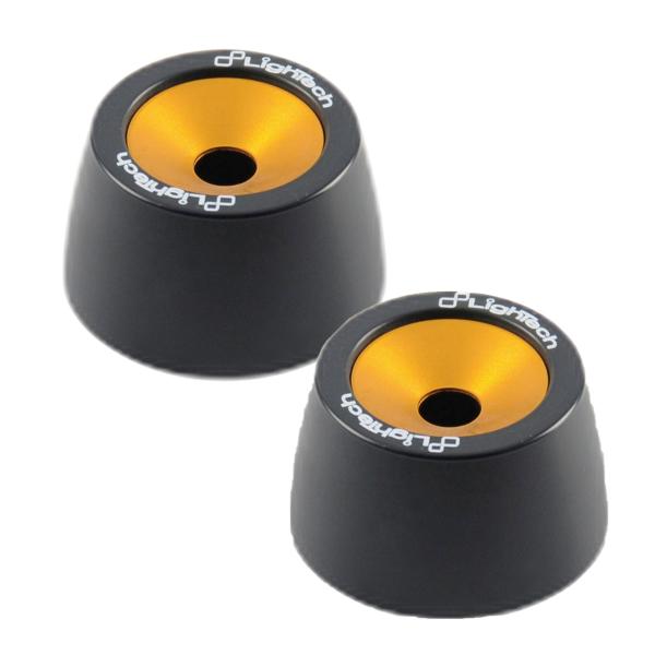 Lightech gold front rear wheel axle protector kit Yamaha Tracer 7GT 2020-2023