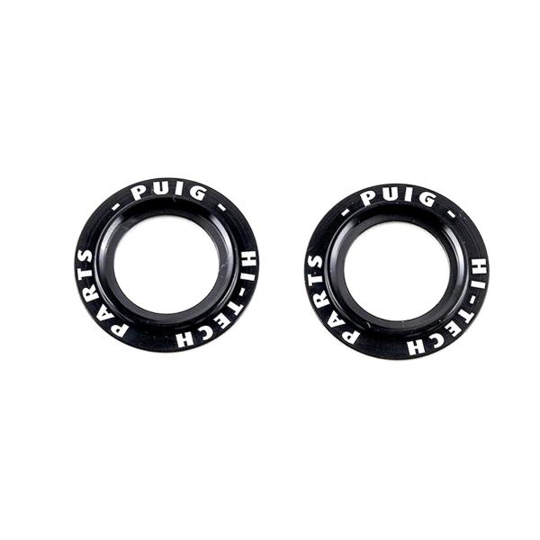 Set anelli neri Puig per Tampone forcellone BMW M1000RR 2023-2025