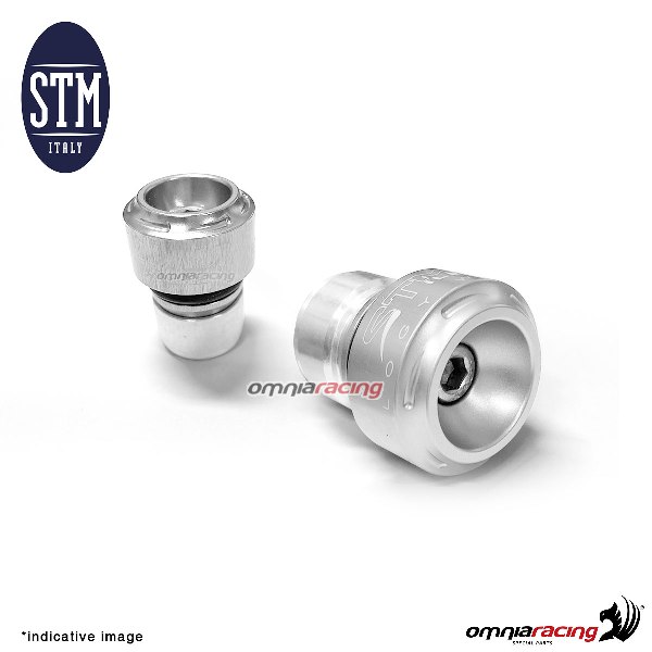 protection cap 2 pcs forcella anteriore NO1098/1198 e 848 lead color for Ducati