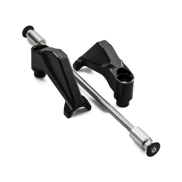 CNC Racing black frame protection Ducati Hypermotard 821 2013-2015