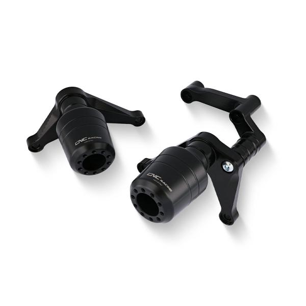 CNC Racing black frame protection Ducati Panigale V4 2018-2021