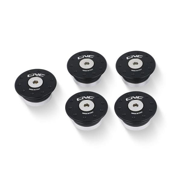 CNC Racing black frame caps Ducati 1098 2007-2008