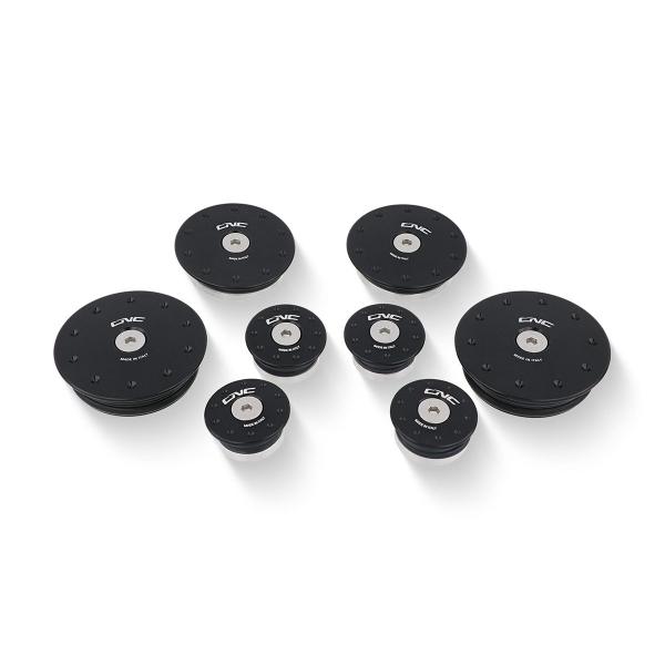 CNC Racing black frame caps Ducati Multistrada 1200 2010-2014