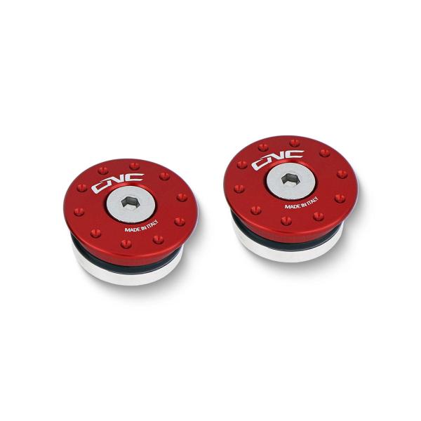 CNC Racing red frame caps Ducati Superleggera 1199 2014