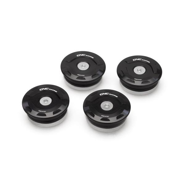 CNC Racing black frame caps Ducati XDiavel 1262 2016-2023