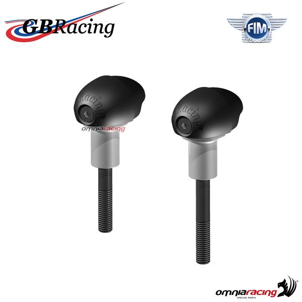 Pair of slider frame sliders GBRacing for Aprilia Tuono V4R