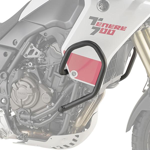 Protezione paramotore Givi nero Yamaha Tenere 700 2019-2020