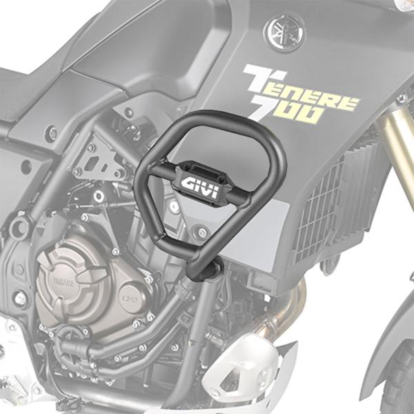 Protezione paramotore Givi nero Yamaha Tenere 700 2021-2022