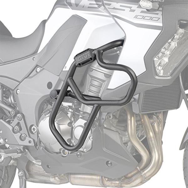 Protezione paramotore Givi nero Kawasaki Versys 1000 / SE 2019-2022
