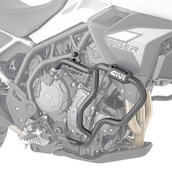 Protezione paramotore Givi nero Triumph Tiger 900 2020-2022