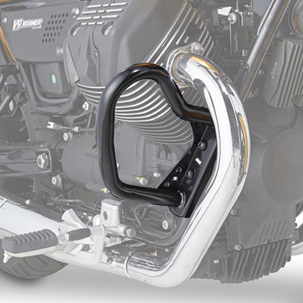 Protezione paramotore Givi nero Moto Guzzi V7 III Special 2017-2020