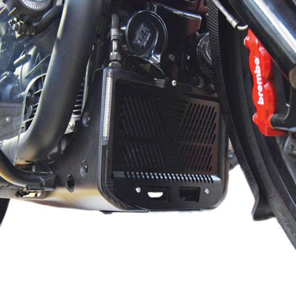 Isotta aluminum radiator grate protection Moto Guzzi MGX21 1400 2016-2020