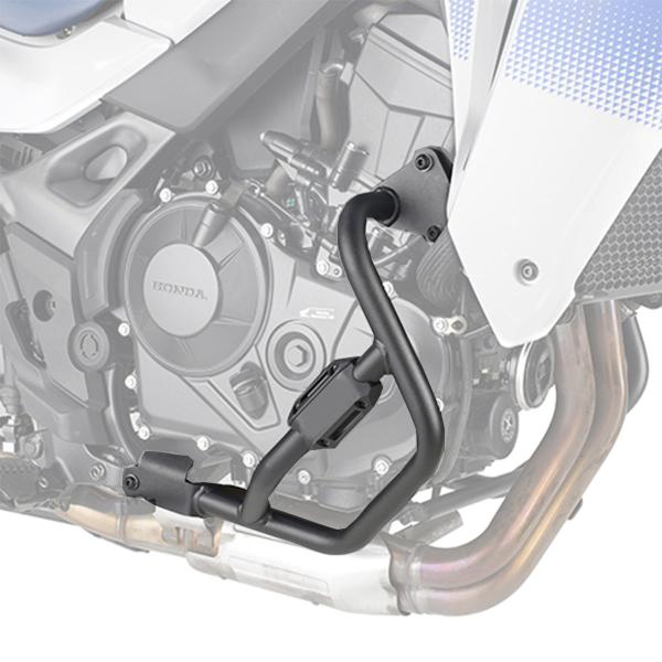 Paramotore tubolare Kappa nero Honda XL750 Transalp 2023-2024