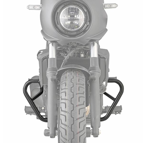 Kappa black tubular crash bars Kawasaki Eliminator 500 2024