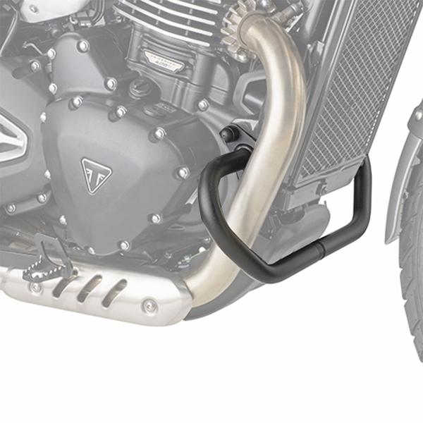 Paramotore tubolare Kappa nero Triumph Scrambler 400X 2024