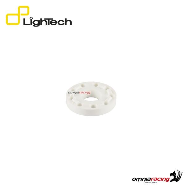 Lightech pair of rubber for protection frame / frame sliders white color