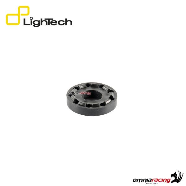 Lightech pair of rubber for protection frame / frame sliders black color