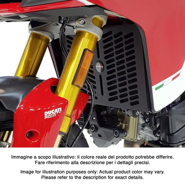 Griglia protezione radiatore PowerBronze bianco Ducati Multistrada 1260 2018-2021